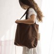 Canvas taske - model Rima - Brown