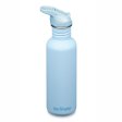 Drikkedunk med sugerr & sportslg - 800 ml - Sky