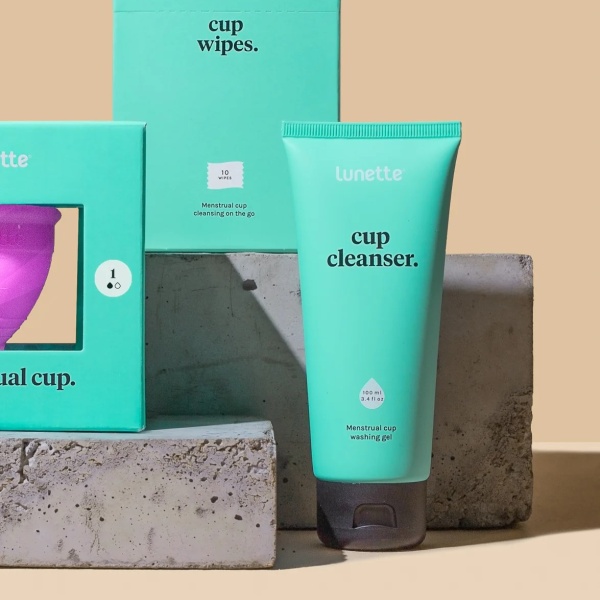 Lunette Cup cleanser menstruationskop cleansing