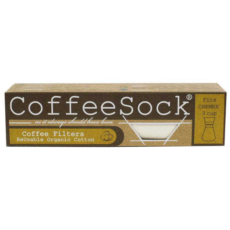 CoffeeSock kaffefilter - til Chemex - stk. - Økofamilien