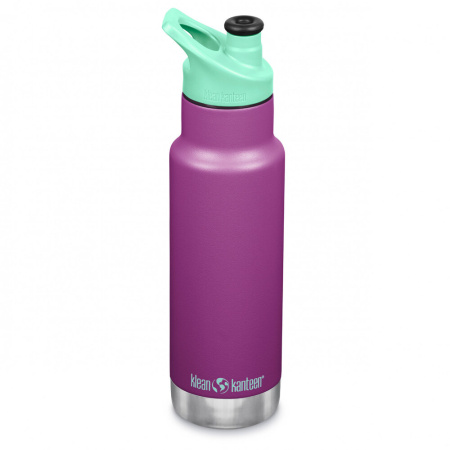 Klean Kanteen kids classic termo drikkedunk insulated with sport cap termoflaske