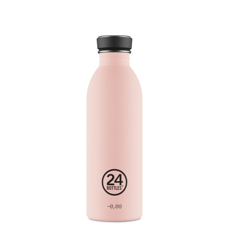 24Bottles drikkedunk urban i farven dusty pink stone finish med 500 ml hos Økofamilien