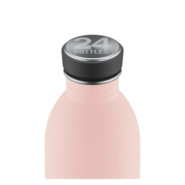 24Bottles drikkedunk urban dusty pink stone finish 500 ml top - Økofamilien