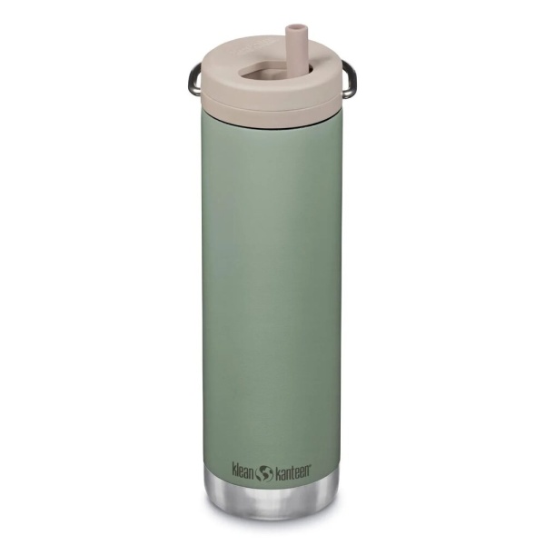 Klean Kanteen TKWide 592 ml termo drikkedunk termoflaske med Twist Cap i farven Sea Spray