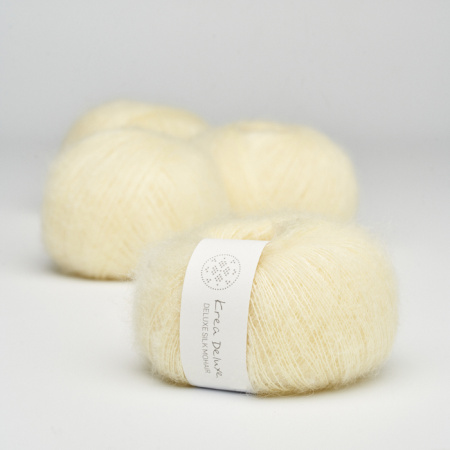 Krea Deluxe Silk Mohair i farven Sart Gul 03