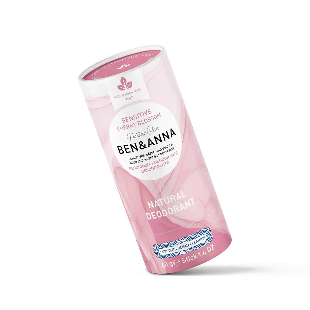 Naturlig deodorant Sensitive Japanese Cherry Blossom Kirsebærblomst Ben&Anna 40g