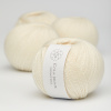 Krea Deluxe Økologisk Merino Uldgarn 50g Organic Wool 1 02 Creme